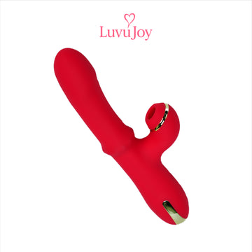 LuvuJoy Tappin' Thumping and Thrusting Dual Stimulating vibrator