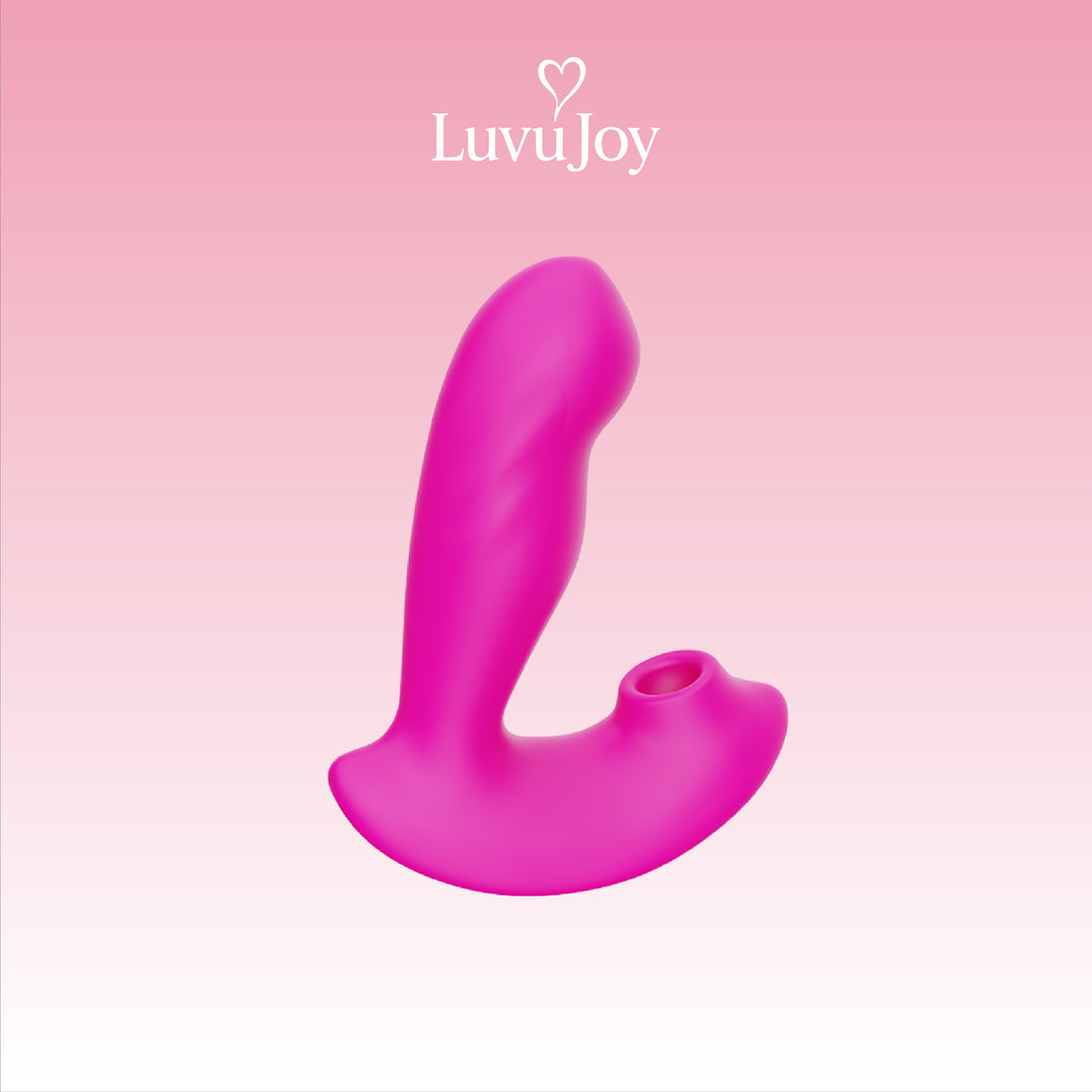 LuvuJoy Indulge Stroking G-Spot and Clitoral Suction Stimulator