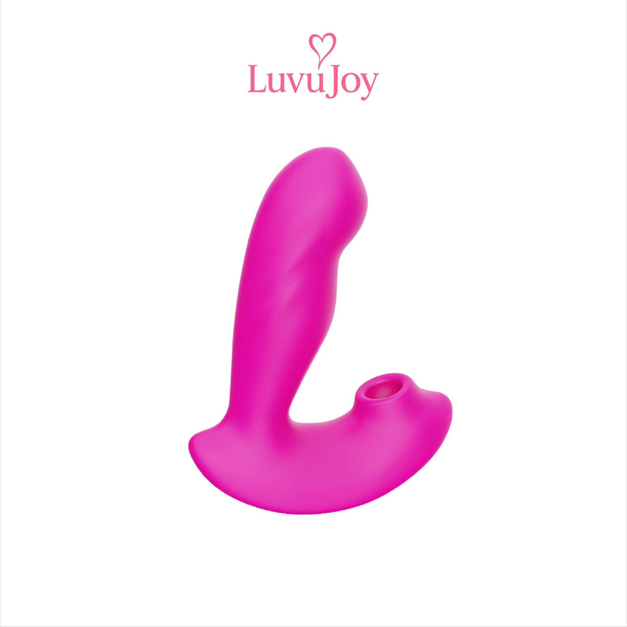 LuvuJoy Indulge Stroking G-Spot and Clitoral Suction Stimulator